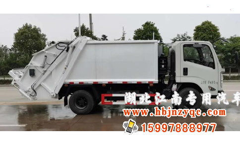 江鈴國六壓縮式垃圾車