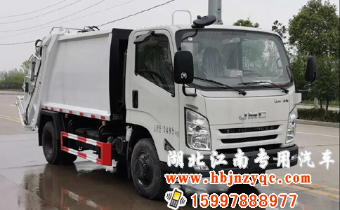 江鈴國六壓縮式垃圾車